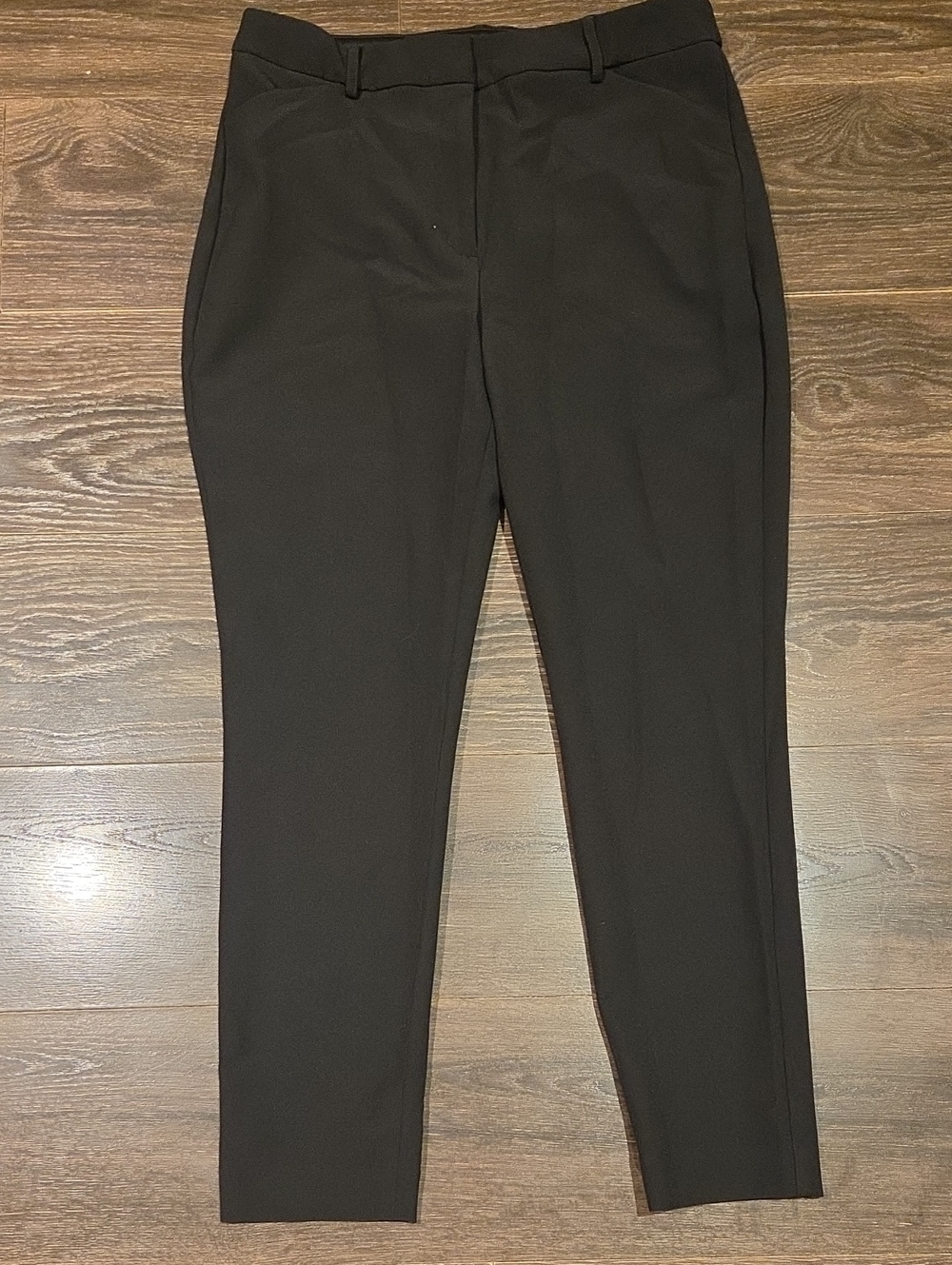 ❤️ EXPRESS HIGH RISE EDITOR SLIM ANKLE PANTS, BLACK, 12 (31)